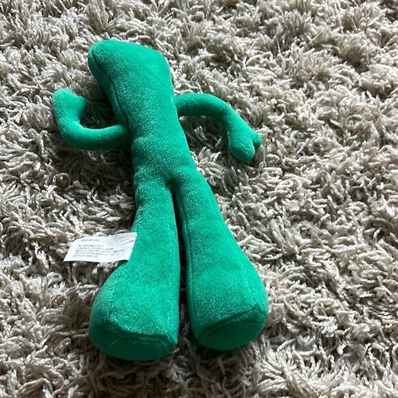 Vintage 2000 NANCO Gumby green Plush plushie Toy stuffed animal - Picture 2 of 5